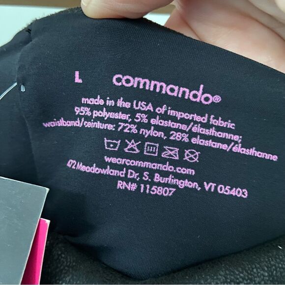 NWT Commando Faux Suede Leggings size Large - Picture 6 of 11